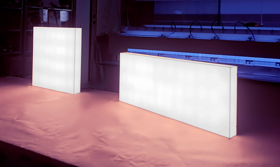 Plexiglass Lightboxes