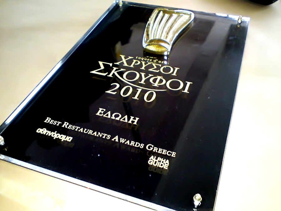 Awards & Commemorative Plaques