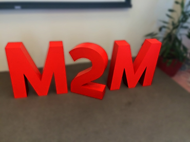 3D ανάγλυφα γράμματα από PVC FOAM