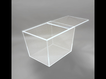 Κουτί από διάφανο plexiglass με συρταρωτό καπάκι