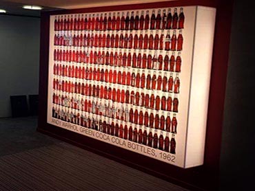 Lightbox Andy Warhol Coca Cola